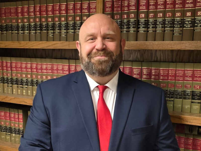 Aaron Marcoux: Photo credit: screenshot from Dryden Wire