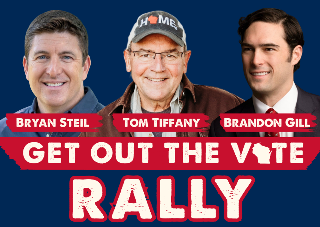 Tom Tiffany to Campaign With Texas Congressman Brandon Gill Throughout Southeastern Wisconsin